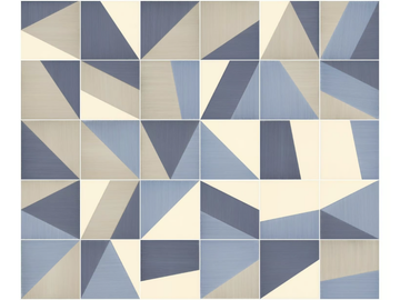 TANGRAM 3 - Glazed porcelain stoneware wall tiles / flooring by gruppo bardelli - view 2
